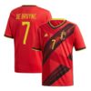 7196 MAILLOT BELGIQUE DE BRUYNE DOMICILE 2020 2021