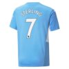 7825 MAILLOT MANCHESTER CITY DOMICILE STERLING 2021 2022