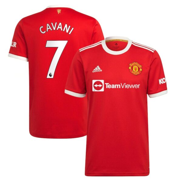 MAILLOT MANCHESTER UNITED DOMICILE CAVANI 2021-2022