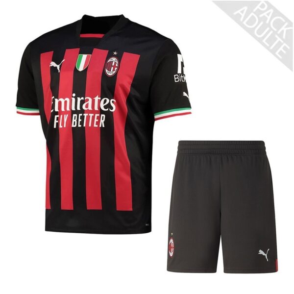 PACK MILAN AC DOMICILE ADULTE 2022-2023