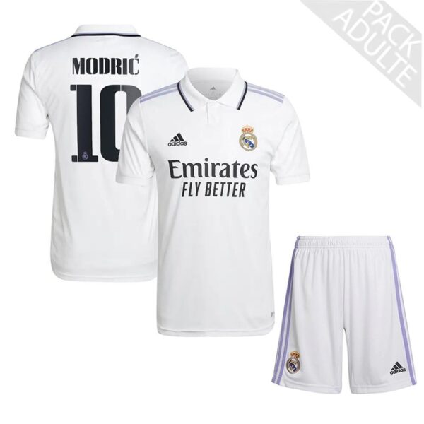 PACK REAL MADRID DOMICILE MODRIC ADULTE 2022-2023