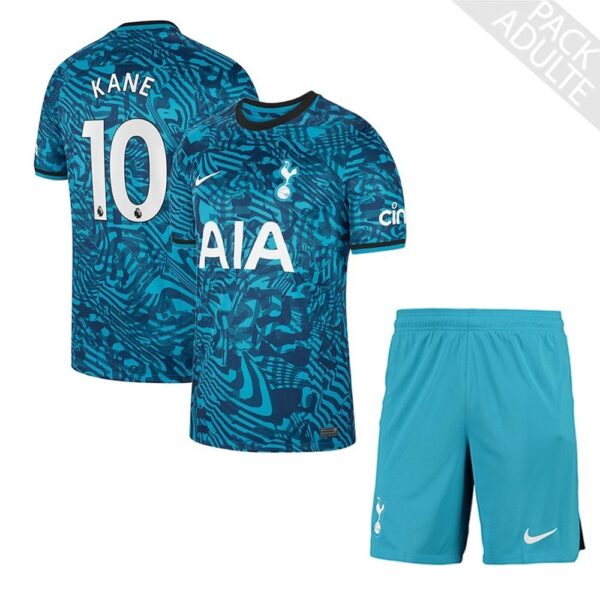 PACK TOTTENHAM THIRD KANE ADULTE 2022-2023