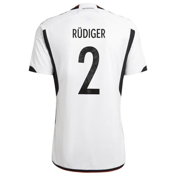 MAILLOT ALLEMAGNE DOMICILE RUDIGER 2022-2023