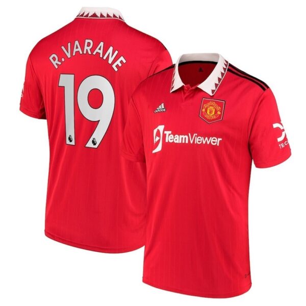 MAILLOT MANCHESTER UNITED DOMICILE VARANE 2022-2023