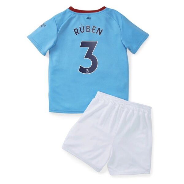 PACK JUNIOR MANCHESTER CITY DOMICILE RUBEN DIAS 2022-2023