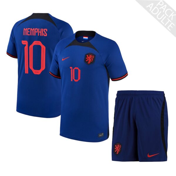 PACK PAYS-BAS EXTERIEUR MEMPHIS DEPAY ADULTE 2022-2023