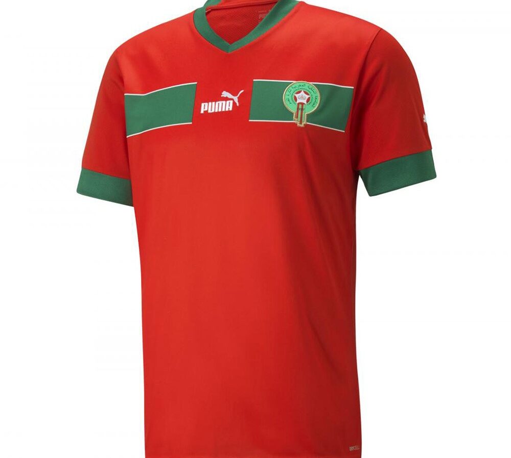 MAILLOT MAROC DOMICILE 2022-2023