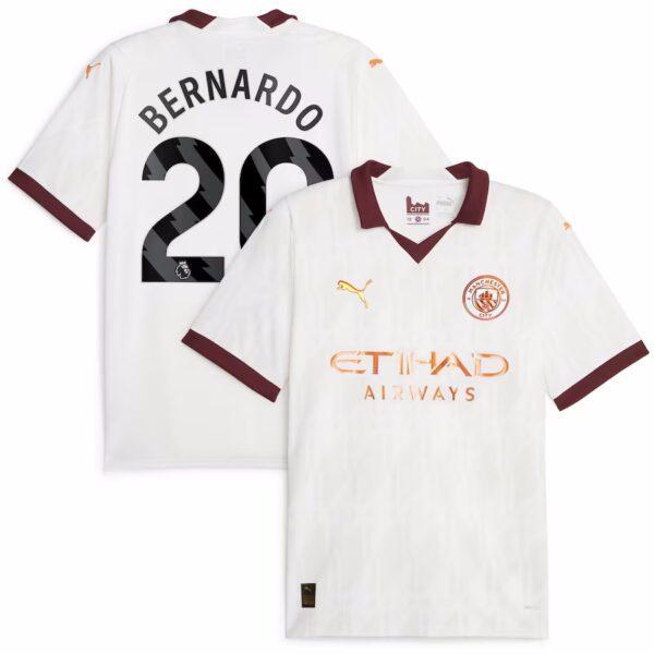 MAILLOT MANCHESTER CITY EXTERIEUR BERNARDO 2023-2024