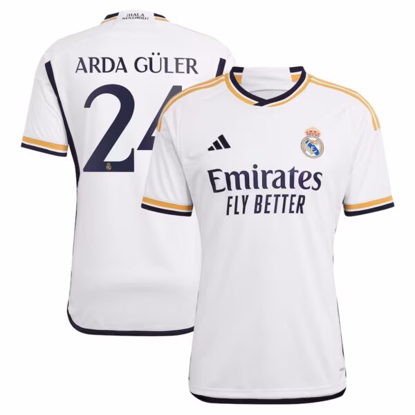 MAILLOT REAL MADRID DOMICILE ARDA GULER 2023-2024