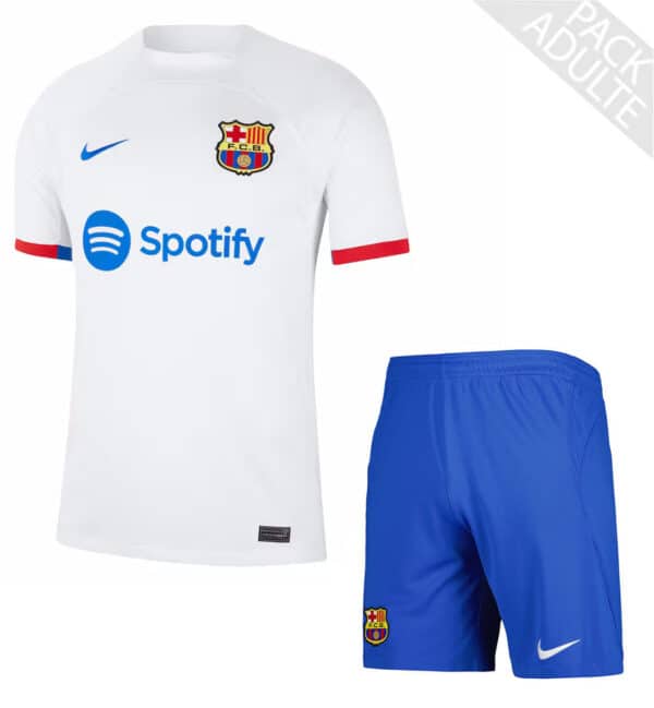 PACK FC BARCELONE EXTERIEUR ADULTE 2023-2024