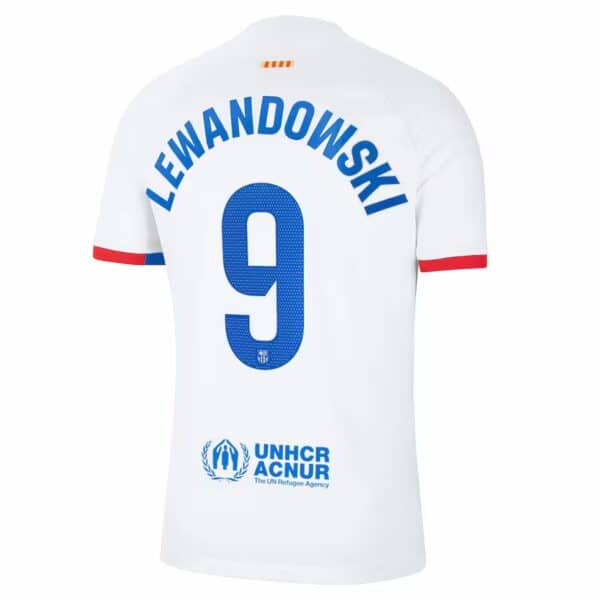 MAILLOT FC BARCELONE EXTERIEUR LEWANDOWSKI 2023-2024