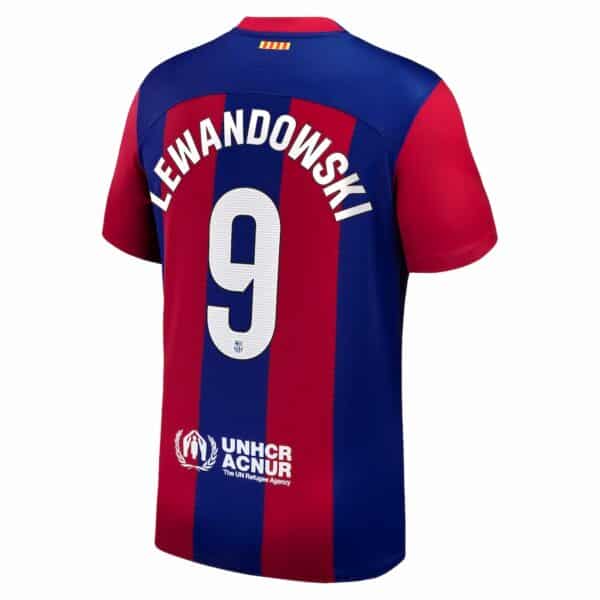 PACK FC BARCELONE DOMICILE LEWANDOWSKI ADULTE 2023-2024