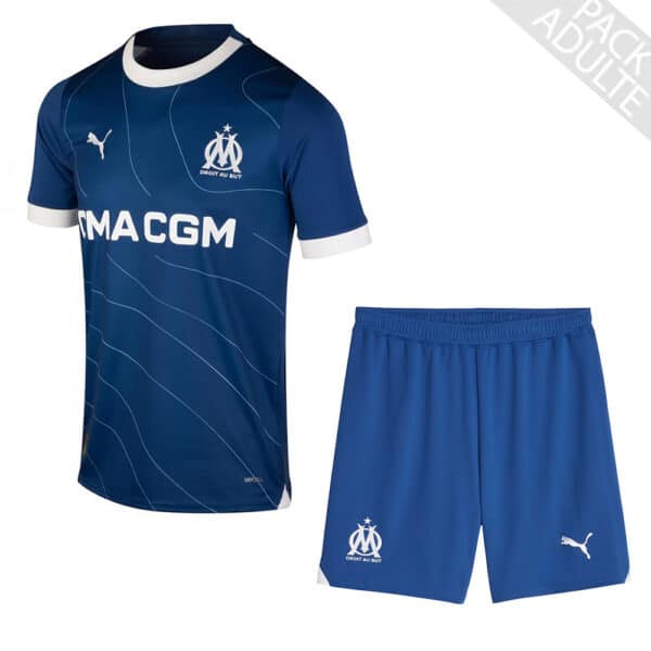 PACK OLYMPIQUE DE MARSEILLE EXTERIEUR ADULTE 2023-2024