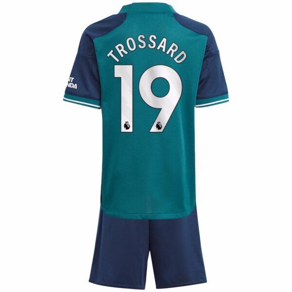 PACK JUNIOR ARSENAL THIRD TROSSARD 2023-2024