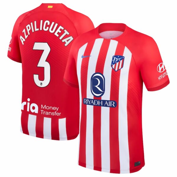 MAILLOT ATLETICO MADRID DOMICILE AZPILICUETA SAISON 2023-2024