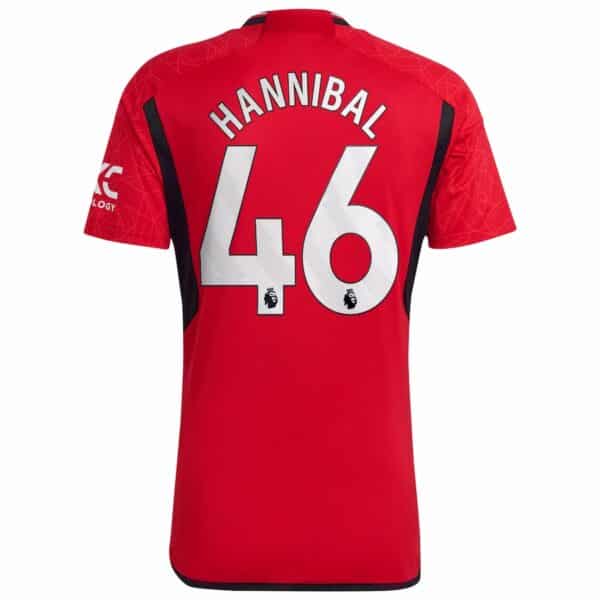 MAILLOT MANCHESTER UNITED DOMICILE HANNIBAL 2023-2024