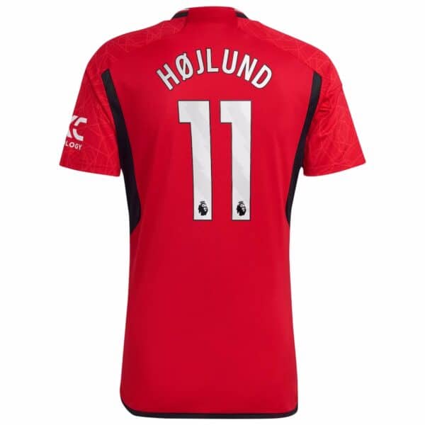 MAILLOT MANCHESTER UNITED DOMICILE HOJLUND 2023-2024