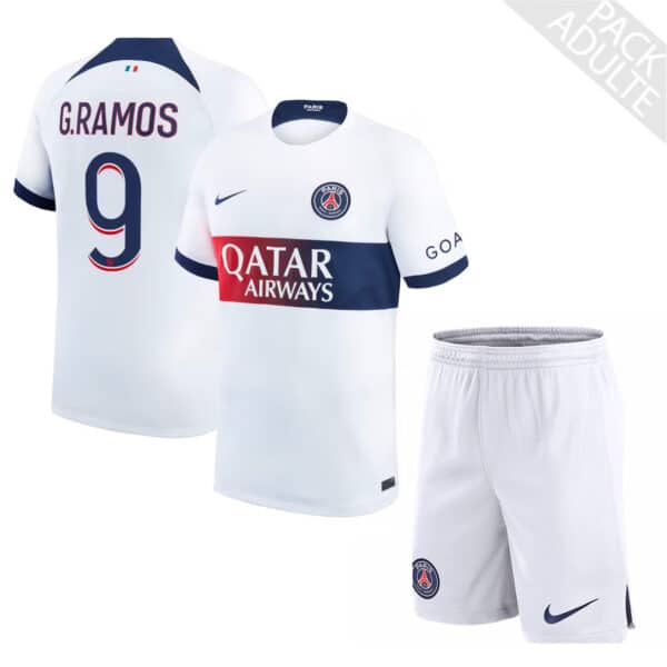 PACK PSG EXTERIEUR GONCALO RAMOS ADULTE 2023-2024