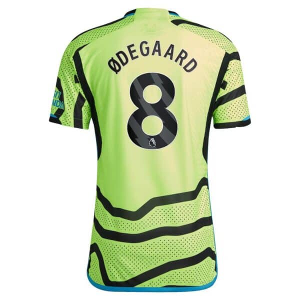 MAILLOT ARSENAL EXTERIEUR ODEGAARD VERSION AUTHENTIC 2023-2024