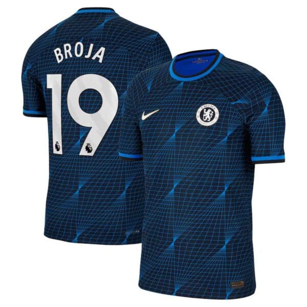 MAILLOT CHELSEA EXTERIEUR BROJA VERSION VAPOR MATCH 2023-2024