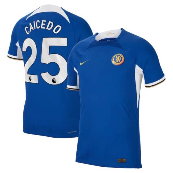 MAILLOT CHELSEA DOMICILE CAICEDO VERSION VAPOR MATCH 2023-2024