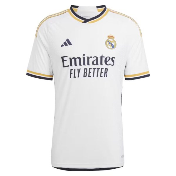 MAILLOT REAL MADRID DOMICILE VINICIUS JR VERSION AUTHENTIC 2023-2024