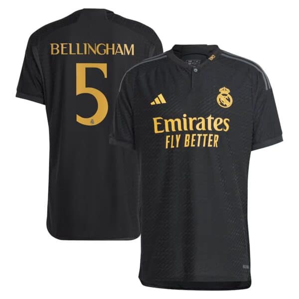 MAILLOT REAL MADRID THIRD ARDA GULER VERSION AUTHENTIC 2023-2024