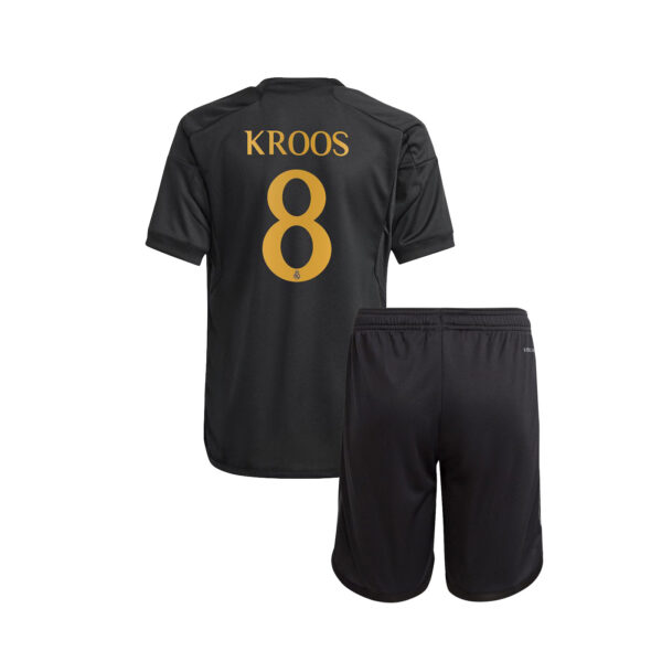 PACK JUNIOR REAL MADRID THIRD KROOS SAISON 2023-2024