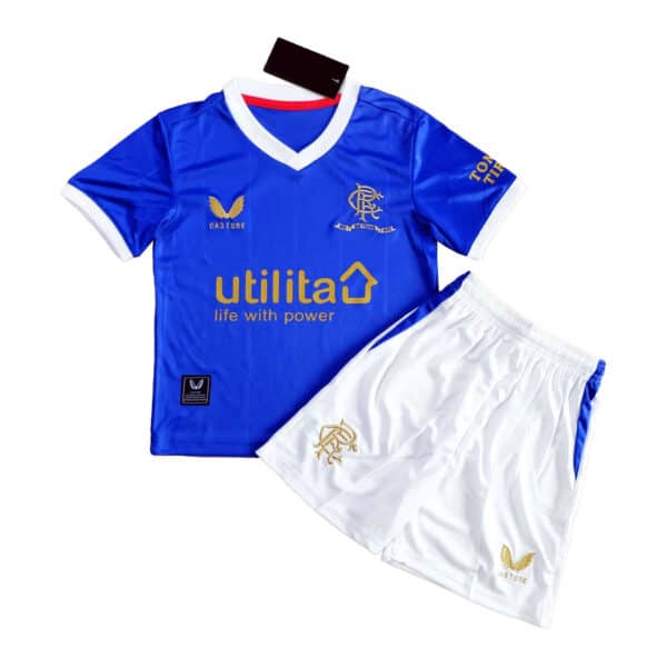 PACK JUNIOR GLASGOW RANGERS DOMICILE SAISON 2021-2022