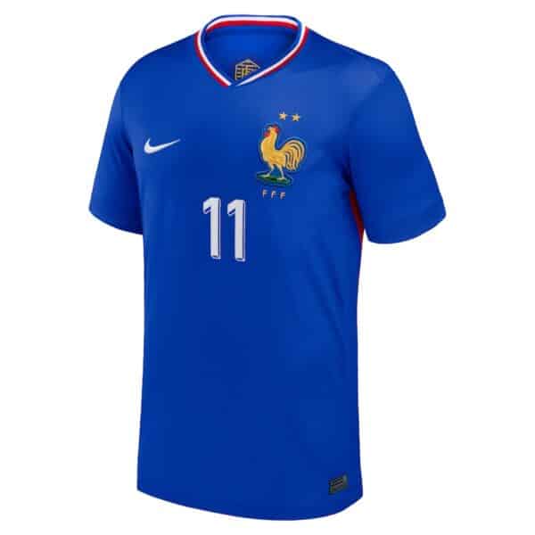 MAILLOT FRANCE DOMICILE DEMBELE SAISON 2024-2025