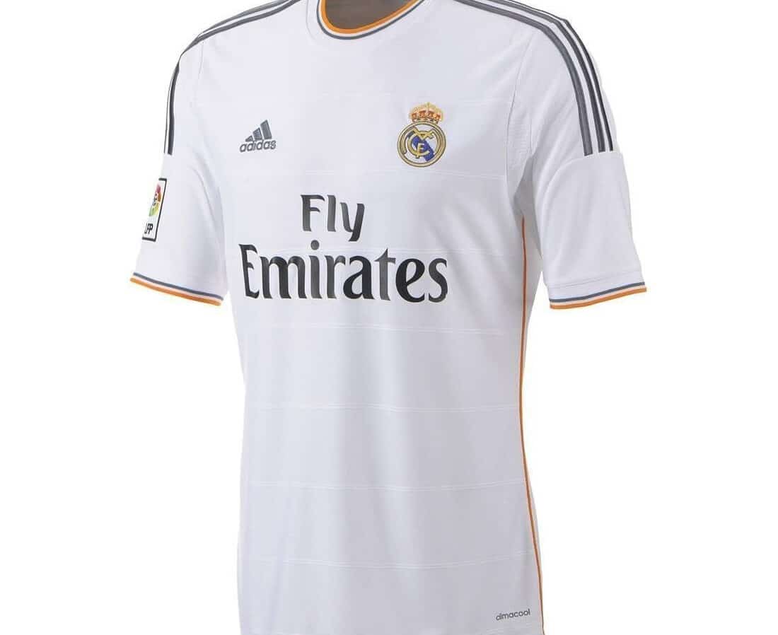 MAILLOT RETRO REAL MADRID DOMICILE SAISON 2013-2014