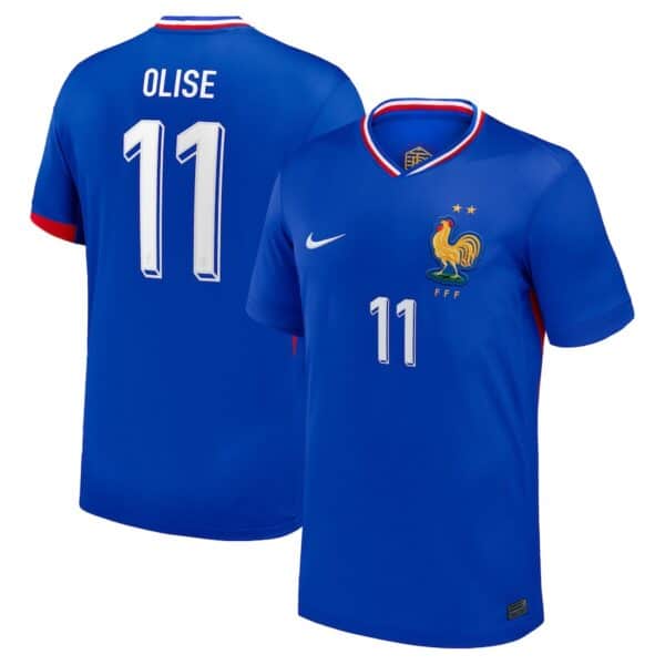 MAILLOT FRANCE DOMICILE OLISE SAISON 2024-2025