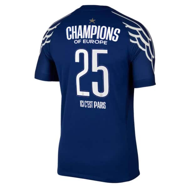 MAILLOT PSG 4TH 1 ETOILE FLOCAGE CHAMPION SAISON 2024-2025