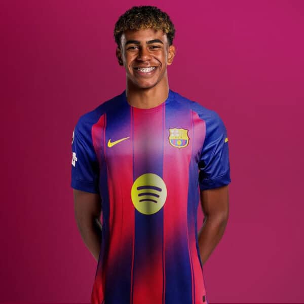 MAILLOT FC BARCELONE DOMICILE LAMINE YAMAL 2025-2026