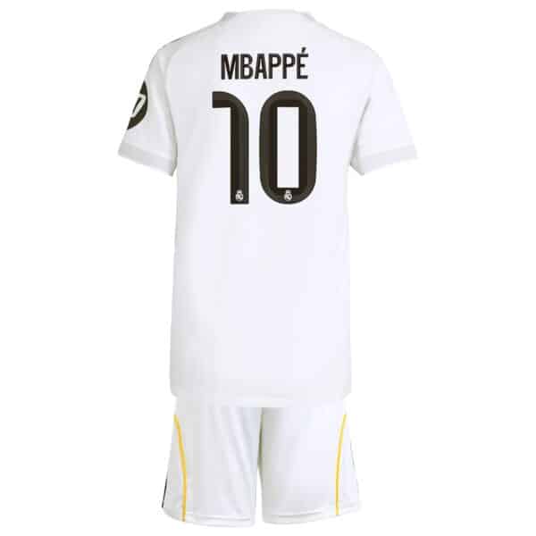 PACK JUNIOR REAL MADRID DOMICILE MBAPPE SAISON 2025-2026