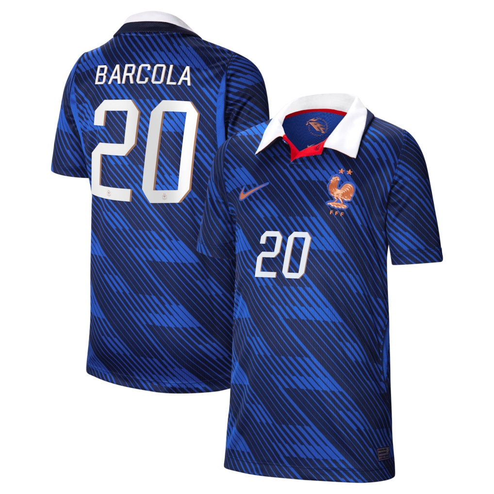 PACK JUNIOR FRANCE BARCOLA DOMICILE 2026-2027
