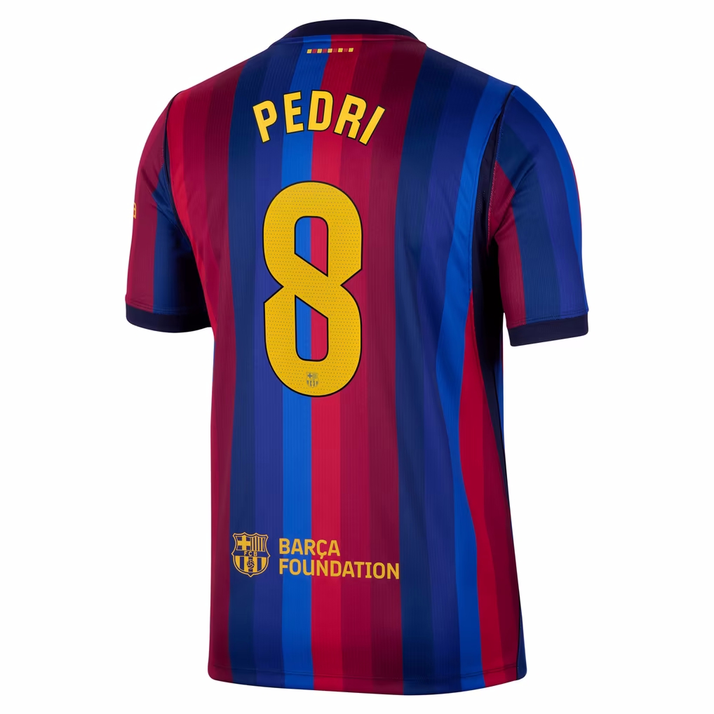 MAILLOT FC BARCELONE DOMICILE PEDRI 2026-2027 MAILLOT FC BARCELONE DOMICILE PEDRI 2026-2027