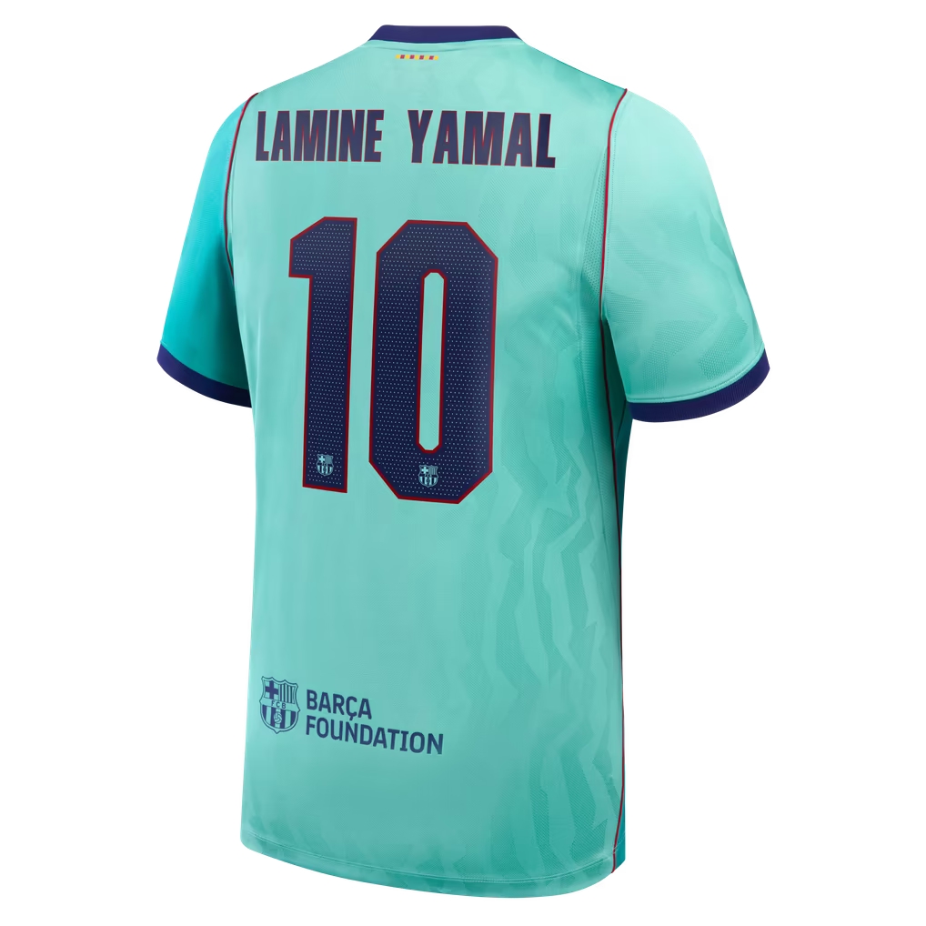 MAILLOT FC BARCELONE THIRD LAMINE YAMAL 2026-2027 MAILLOT FC BARCELONE THIRD LAMINE YAMAL 2026-2027